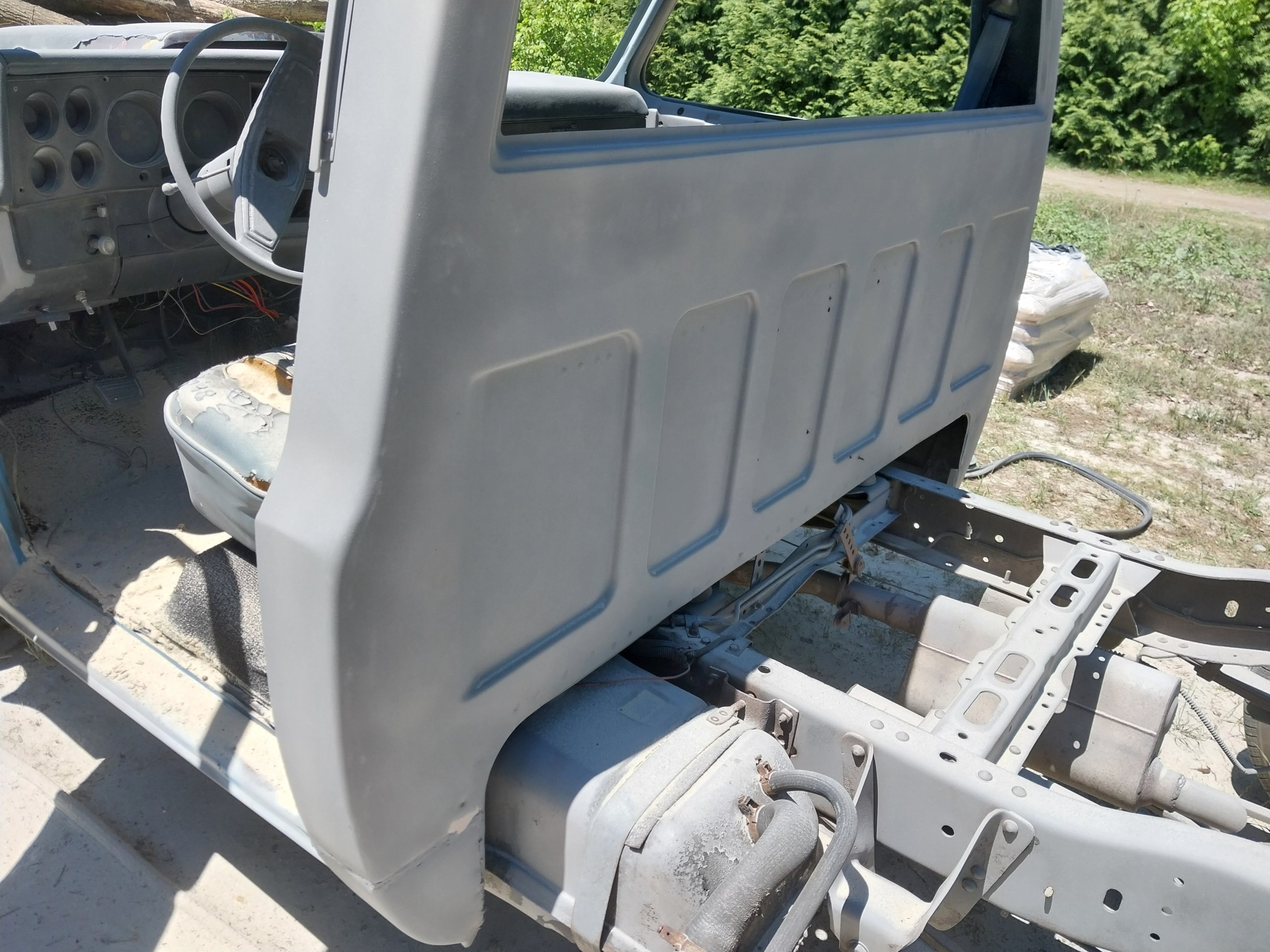 Sandblasting project